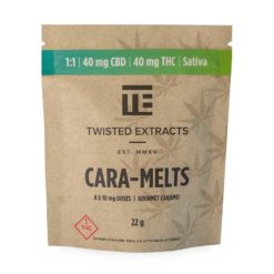 weedsmart_image_Twisted Extracts – 1 1 Sativa CBD Cara-Melts