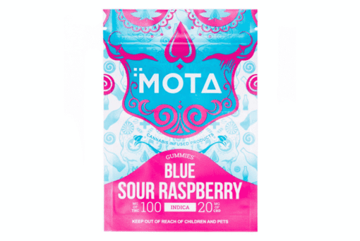 weedsmart_image_Mota THC Soda Bottles - Sour Blue Raspberry