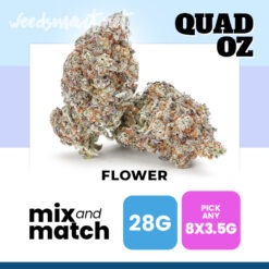 Quad Oz (28g) Mix & Match (8 x 3.5g)