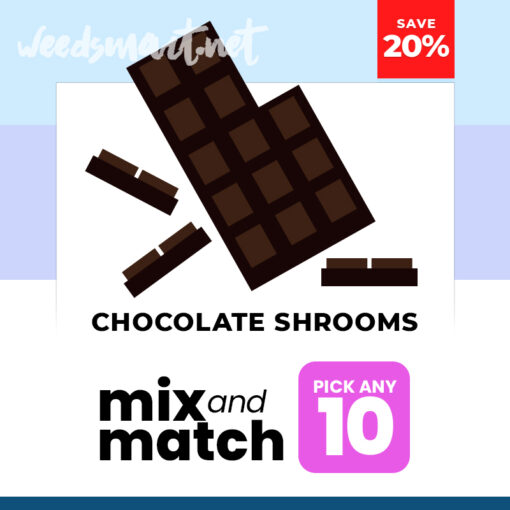 weedsmart_image_Chocolate Shrooms Mix & Match Pick 10 (Save 20%)