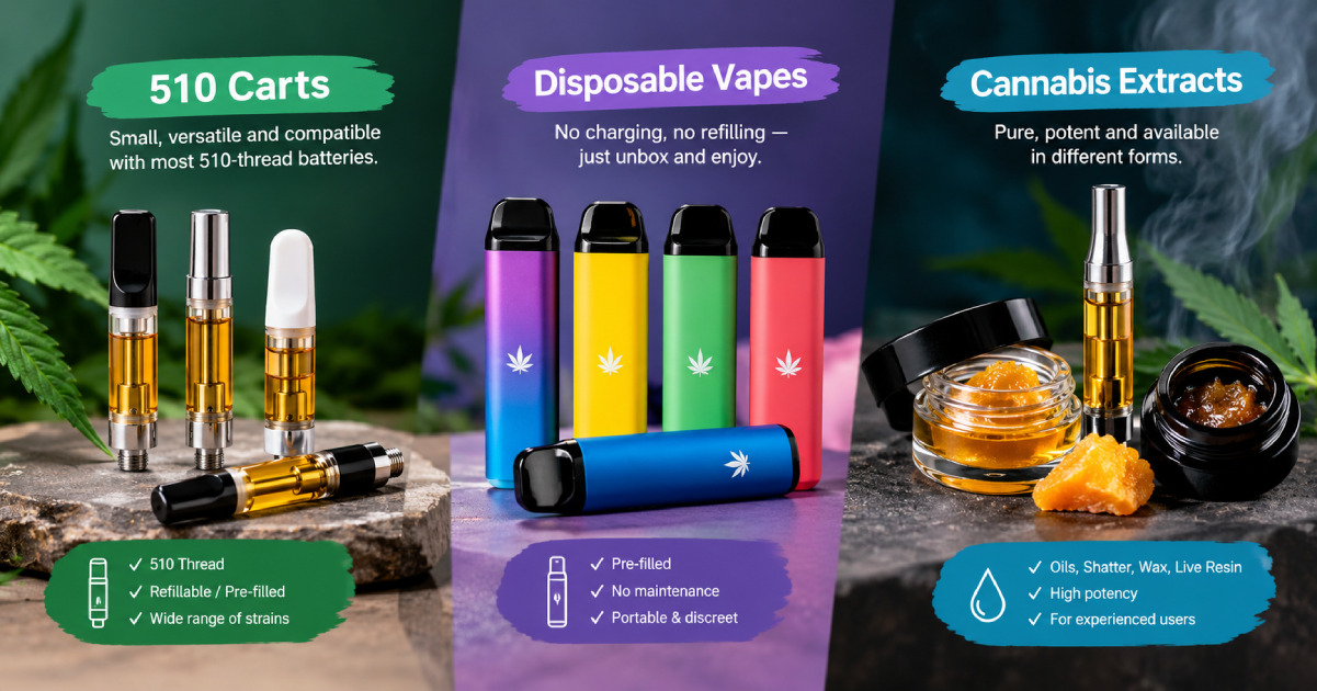 weedsmart_image_Vape Cartridges in Canada: A Complete Guide to 510 Carts, Disposable Vapes & Cannabis Extracts